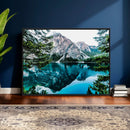 Alpine Mountain Lake Wall Art Canvas Print – Turquoise by MyGreatCanvas | Canvas Wall Art Prints | Photo Prints & Wall Decor
