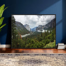 Yosemite Valley Wall Art Canvas Print – Misty Mountain by MyGreatCanvas | Canvas Wall Art Prints | Photo Prints & Wall Decor