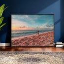 Pastel Beach Wall Art Canvas Print – Soft Coastal by MyGreatCanvas | Canvas Wall Art Prints | Photo Prints & Wall Decor