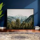 Mountain Forest Wall Art Canvas Print, Alpine Landscape by MyGreatCanvas | Canvas Wall Art Prints | Photo Prints & Wall Decor