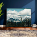 Mountain Forest Wall Art Canvas Print, Alpine Pine Tree by MyGreatCanvas | Canvas Wall Art Prints | Photo Prints & Wall Decor
