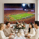 Clemson Football Stadium Wall Art Canvas Print, College