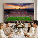 Oklahoma Sooners Stadium Wall Art Canvas Print, College