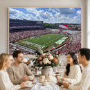 Georgia Bulldogs Stadium Wall Art Canvas Print, Sanford