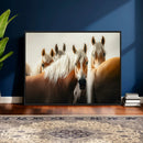 Wild Horse Herd Wall Art Canvas Print, Natural Horse by MyGreatCanvas | Canvas Wall Art Prints | Photo Prints & Wall Decor