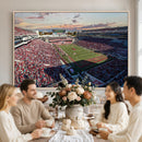 Ole Miss Rebels Vaught Hemingway Stadium Wall Art Canvas