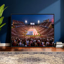 Oklahoma Memorial Stadium Wall Art Canvas Print – Oklahoma