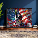 USA Statue of Liberty Graffiti Street Art Wall Art Canvas by MyGreatCanvas | Canvas Wall Art Prints | Photo Prints & Wall Decor
