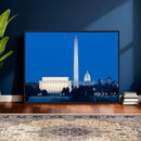 Washington DC Skyline Wall Art Canvas Print – Lincoln by MyGreatCanvas | Canvas Wall Art Prints | Photo Prints & Wall Decor