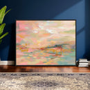 Abstract Pastel Landscape Wall Art Canvas Print – Soft Pink by MyGreatCanvas | Canvas Wall Art Prints | Photo Prints & Wall Decor
