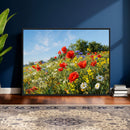 Wildflower Meadow Wall Art Canvas Print – Colorful Poppy and by MyGreatCanvas | Canvas Wall Art Prints | Photo Prints & Wall Decor