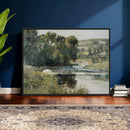 Edward Mitchell Bannister Streamside Wall Art Canvas Print by MyGreatCanvas | Canvas Wall Art Prints | Photo Prints & Wall Decor