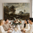 Adolf Dressler Landscape of the Oder River Wall Art Canvas