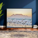 Seagulls Over Ocean Wall Art Canvas Print – Coastal Beach by MyGreatCanvas | Canvas Wall Art Prints | Photo Prints & Wall Decor