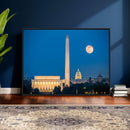 Washington DC Skyline Wall Art Canvas Print – Lincoln by MyGreatCanvas | Canvas Wall Art Prints | Photo Prints & Wall Decor