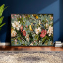 Vintage Birds and Flowers Wide Wall Art: Extra Large by MyGreatCanvas | Canvas Wall Art Prints | Photo Prints & Wall Decor