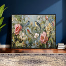 Vintage Birds and Flowers Wall Art Canvas Print, Botanical by MyGreatCanvas | Canvas Wall Art Prints | Photo Prints & Wall Decor