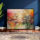 Colorful Abstract Canvas Wall Art — Large Textured Oil by MyGreatCanvas | Canvas Wall Art Prints | Photo Prints & Wall Decor
