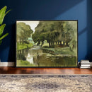 Anders Zorn Watercolor Canvas Print, Örtofta 1905 Swedish by MyGreatCanvas | Canvas Wall Art Prints | Photo Prints & Wall Decor