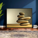 Zen Stone Wall Art Canvas Print, Balanced Rock Stack Framed by MyGreatCanvas | Canvas Wall Art Prints | Photo Prints & Wall Decor