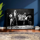 Led Zeppelin Live Concert Canvas Wall Art, Classic Rock Band Photography Print, Vintage Music Stage Performance Artwork by MyGreatCanvas | Canvas Wall Art Prints | Photo Prints & Wall Decor