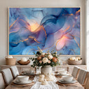 Colorful Abstract Canvas Wall Art Print, Vibrant Popup Color Art Print
