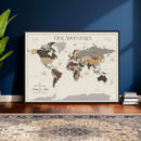 World Map Wall Art Print