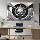 Vintage Airplane Wall Art Canvas Print by MyGreatCanvas | Canvas Wall Art Prints | Photo Prints & Wall Decor