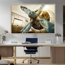Vintage Airplane Canvas Print by MyGreatCanvas | Canvas Wall Art Prints | Photo Prints & Wall Decor