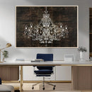 Rustic Chandelier Canvas Print by MyGreatCanvas | Canvas Wall Art Prints | Photo Prints & Wall Decor