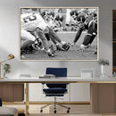 American Football Player Wall Art Canvas Print by MyGreatCanvas | Canvas Wall Art Prints | Photo Prints & Wall Decor