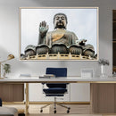 Buddha Statue Wall Art Canvas Print