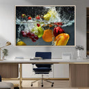 Kithen Vegetables World Wall Art Canvas Print