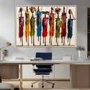 Abstract African Women Wall Art Canvas Print by MyGreatCanvas | Canvas Wall Art Prints | Photo Prints & Wall Decor