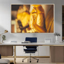 Gold Buddha Statue Hands Wall Art Canvas Print by MyGreatCanvas | Canvas Wall Art Prints | Photo Prints & Wall Decor