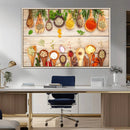 Kitchen Spice on the Table Wall Art, Kitchen Spice Wall Art by MyGreatCanvas | Canvas Wall Art Prints | Photo Prints & Wall Decor