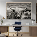 Cow Focus Canvas Wall Art Print by MyGreatCanvas | Canvas Wall Art Prints | Photo Prints & Wall Decor