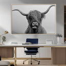Texas Cow Wall Art Canvas, Texas Longhorn Cattle Canvas by MyGreatCanvas | Canvas Wall Art Prints | Photo Prints & Wall Decor