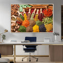 Spices Kitchen Wall Art Canvas Print by MyGreatCanvas | Canvas Wall Art Prints | Photo Prints & Wall Decor