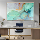 Colorful Marble Fluid Effect Canvas Wall Art Print by MyGreatCanvas | Canvas Wall Art Prints | Photo Prints & Wall Decor
