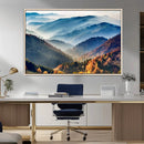 Mountains Forest Autumn Wall Art Canvas Print by MyGreatCanvas | Canvas Wall Art Prints | Photo Prints & Wall Decor