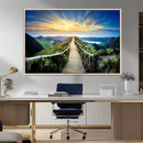 Mountain and Sunset Wall Art Canvas Print by MyGreatCanvas | Canvas Wall Art Prints | Photo Prints & Wall Decor