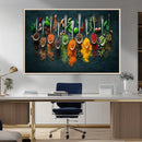 Colorful Spices Canvas Wall Art – Vibrant Kitchen Decor by MyGreatCanvas | Canvas Wall Art Prints | Photo Prints & Wall Decor
