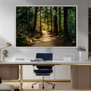 Natural Landscape Wall Art Relaxing Forest Canvas Print
