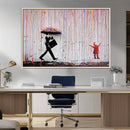 Banksy Wall Art Canvas Print, Framed Graffiti Art Picture by MyGreatCanvas | Canvas Wall Art Prints | Photo Prints & Wall Decor