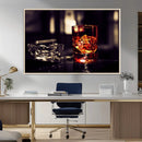 Whiskey and Cigar Canvas – Luxurious Wall Art for Home or by MyGreatCanvas | Canvas Wall Art Prints | Photo Prints & Wall Decor