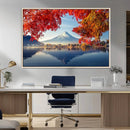 Mount Fuji Canvas Wall Art Japan Autumn Mountain Canvas