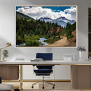 San Juan Nal Forest Wall Art Landscape Canvas Print