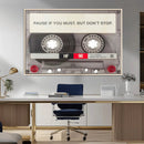 Music Cassette Iconic Wall Art Canvas Print by MyGreatCanvas | Canvas Wall Art Prints | Photo Prints & Wall Decor