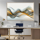 Abstract Wave Canvas Wall Art – Fluid Contemporary Elegance by MyGreatCanvas | Canvas Wall Art Prints | Photo Prints & Wall Decor